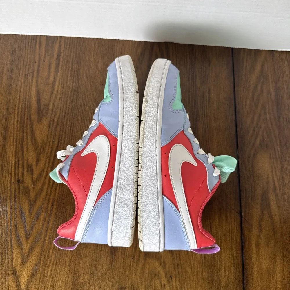Nike Court Borough Low Recraft Cobalt Bliss/Track Red Size 6